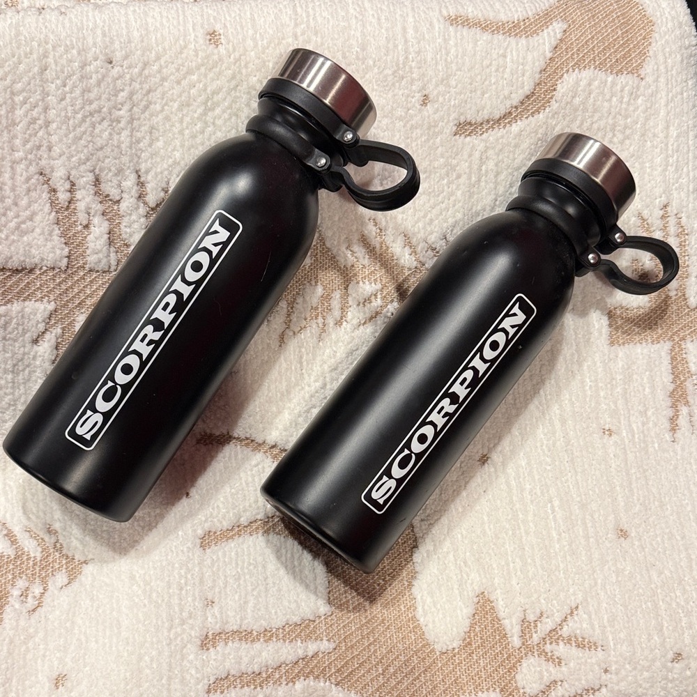 Drake SCORPION Black Stainless Steel Water Bottle